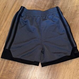 Adidas Men's Athletic Shorts in Gray and Black